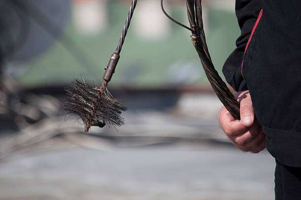 Hérisson pour ramonage de conduit de cheminée en Ardèche